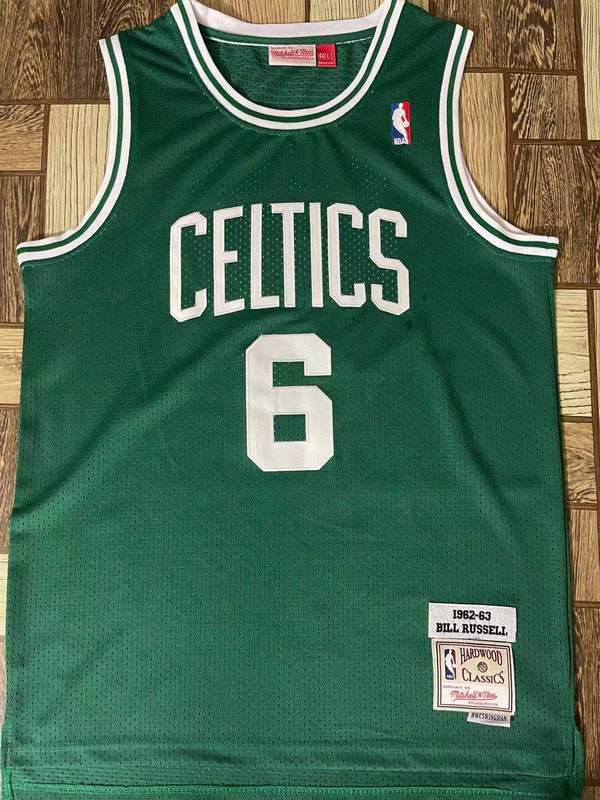 Men Boston Celtics #6 Russell Green 2025 NBA Jersey->->NBA Jersey